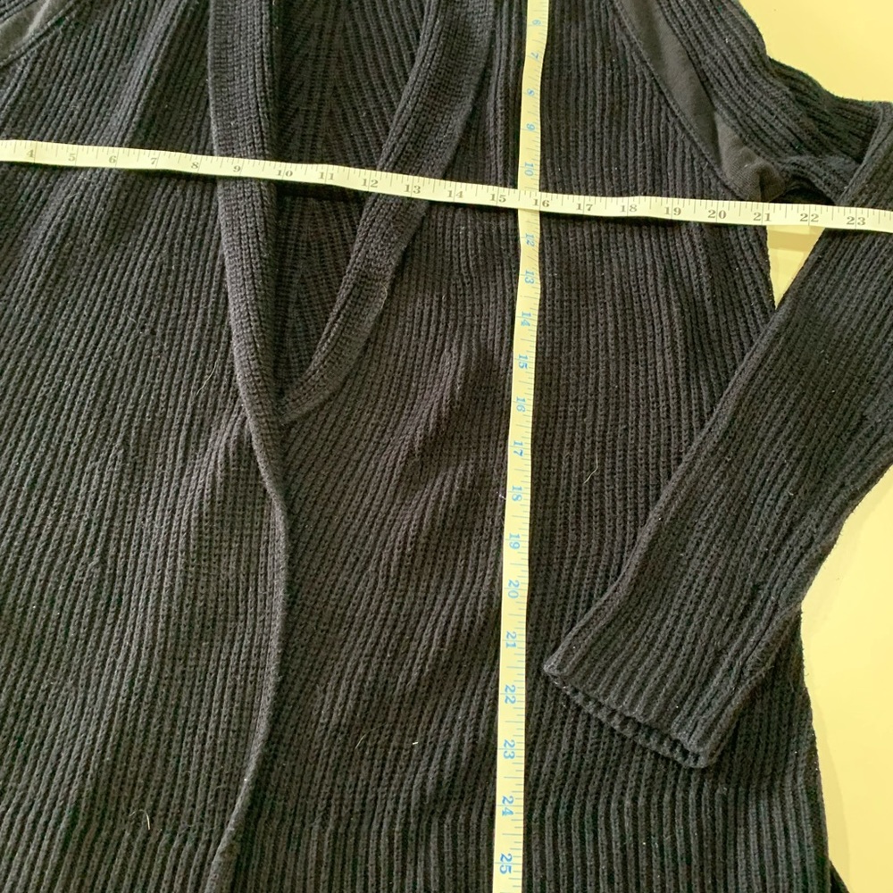 Vince Open Front Knit Wool Blend Open Front Cardi… - image 3